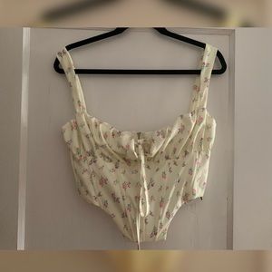 Corset Style crop top